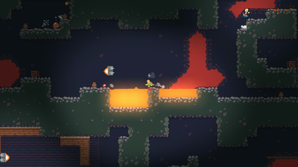Игра Caveblazers, скриншот