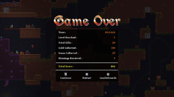 Игра Caveblazers, скриншот