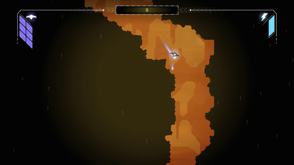 Игра Caverns of Mars: Recharged, скриншот