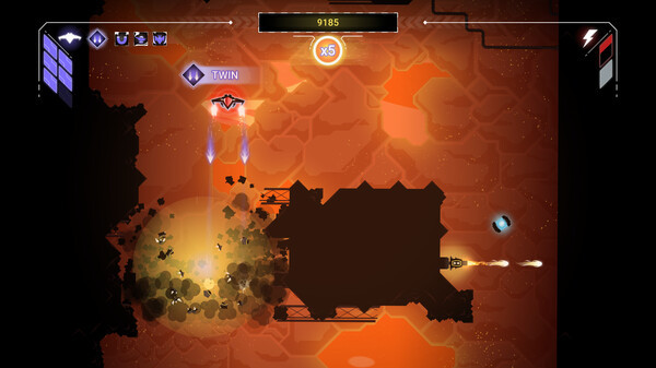 Игра Caverns of Mars: Recharged, скриншот