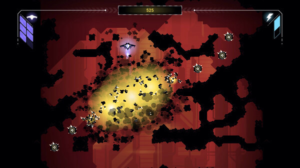 Игра Caverns of Mars: Recharged, скриншот