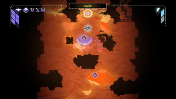 Игра Caverns of Mars: Recharged, скриншот