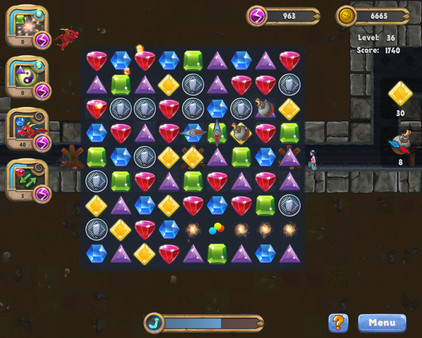 Игра Caves and Castles: Underworld, скриншот