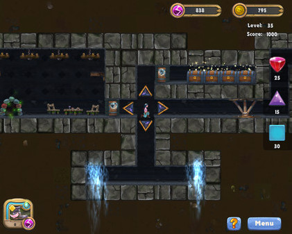 Игра Caves and Castles: Underworld, скриншот