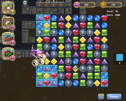 Игра Caves and Castles: Underworld, скриншот