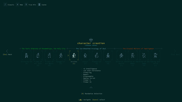Игра Caves of Qud, скриншот