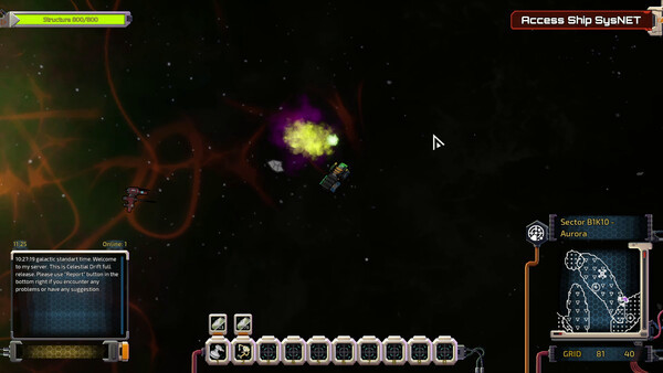Игра Celestial Drift, скриншот