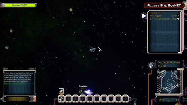 Игра Celestial Drift, скриншот