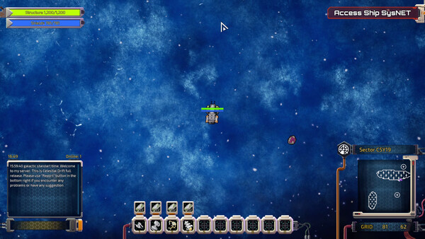 Игра Celestial Drift, скриншот