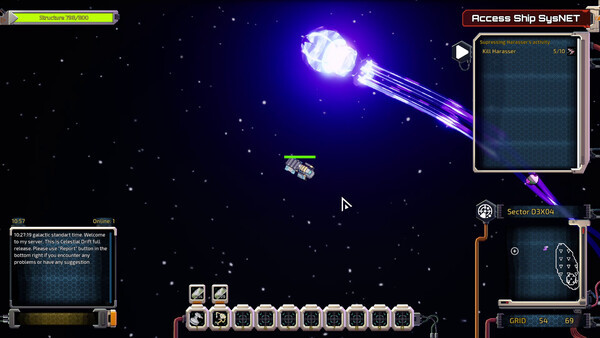 Игра Celestial Drift, скриншот