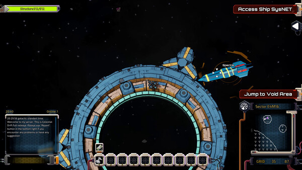 Игра Celestial Drift, скриншот