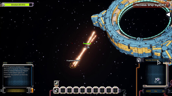 Игра Celestial Drift, скриншот