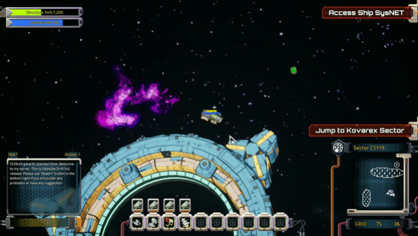 Игра Celestial Drift, скриншот
