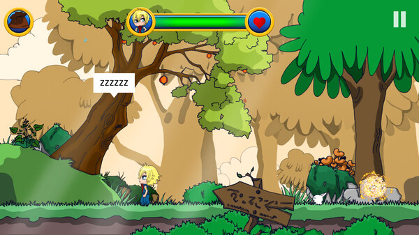 Игра Celestwald Adventure, скриншот