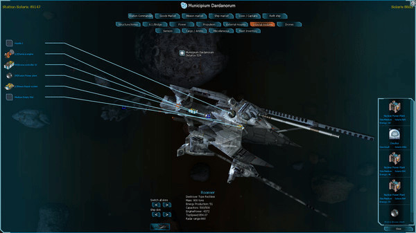 Игра Ceres, скриншот