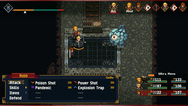 Игра Chained Echoes, скриншот