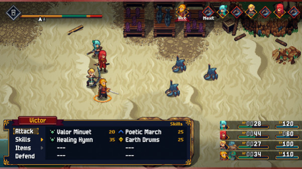 Игра Chained Echoes, скриншот