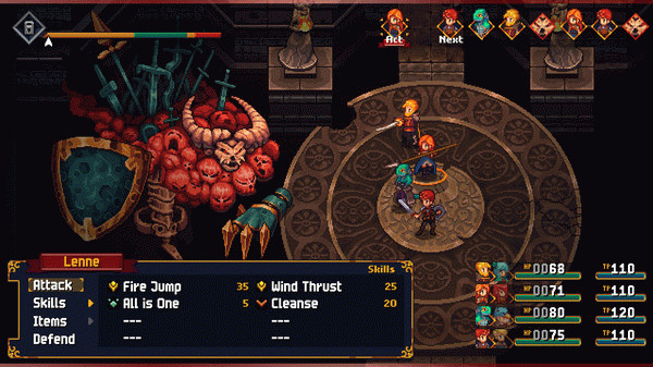 Игра Chained Echoes, скриншот