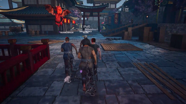 Игра Chained Together, скриншот