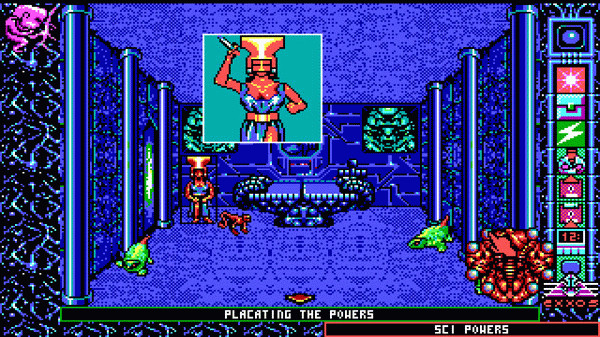 Игра Chamber of the Sci-Mutant Priestess, скриншот