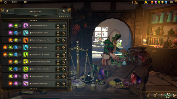 Игра Champions of Anteria, скриншот