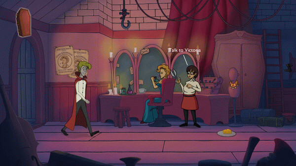 Игра Champy the Useless Vampire, скриншот