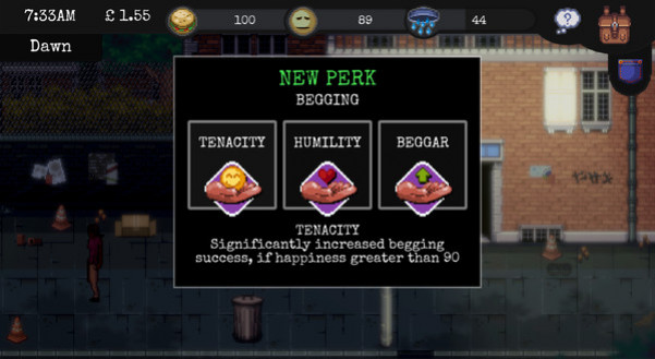 Игра CHANGE: попробуйте выжить, скриншот