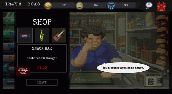 Игра CHANGE: попробуйте выжить, скриншот