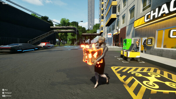 Игра Chaos Express: Delivery Simulator, скриншот