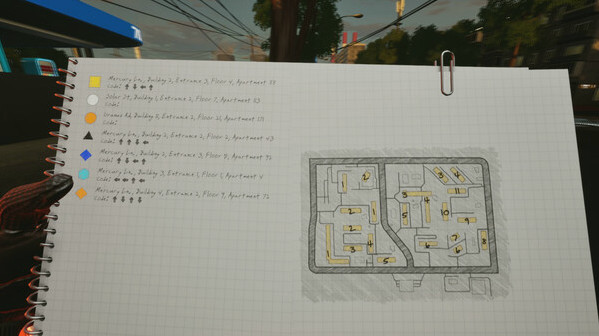 Игра Chaos Express: Delivery Simulator, скриншот