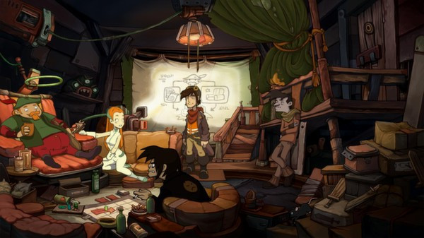 Игра Chaos on Deponia, скриншот