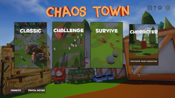 Игра Chaos Town, скриншот