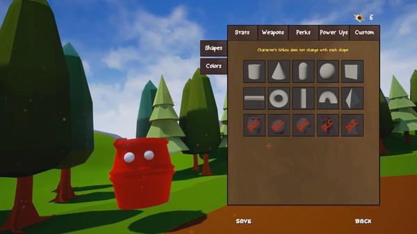 Игра Chaos Town - Shape & Skin Pack, скриншот