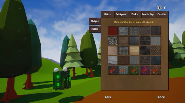 Игра Chaos Town - Shape & Skin Pack, скриншот