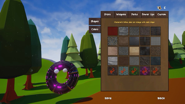 Игра Chaos Town - Shape & Skin Pack, скриншот