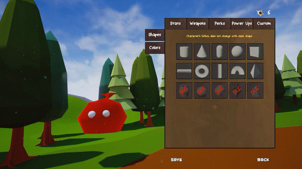 Игра Chaos Town - Shape & Skin Pack, скриншот