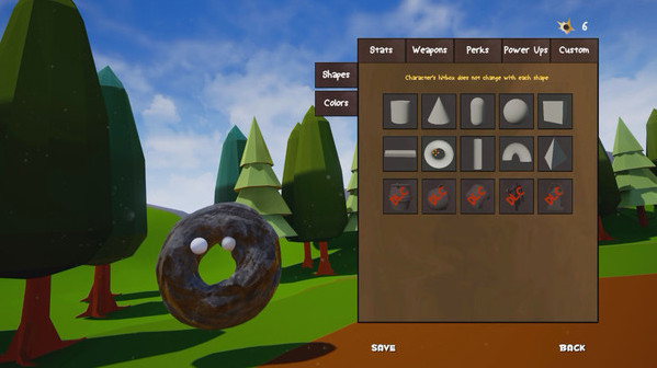 Игра Chaos Town - Shape & Skin Pack, скриншот