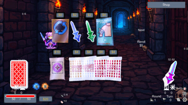 Игра Charta Dungeon - Ambidextrous, скриншот