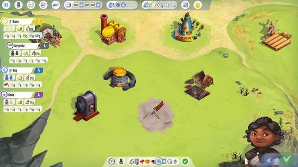 Игра Charterstone: Digital Edition, скриншот