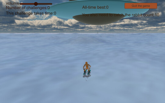Игра Chasing rabbits in snow, скриншот