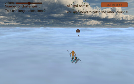 Игра Chasing rabbits in snow, скриншот