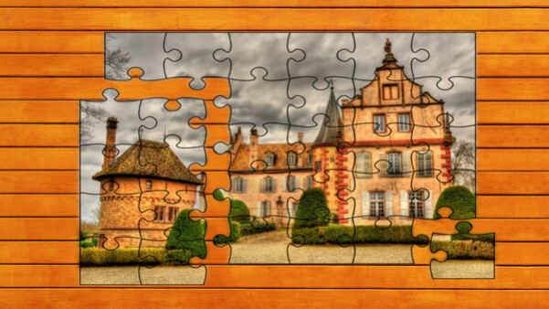 Игра Château Royale Jigsaw - Expansion Pack 2, скриншот
