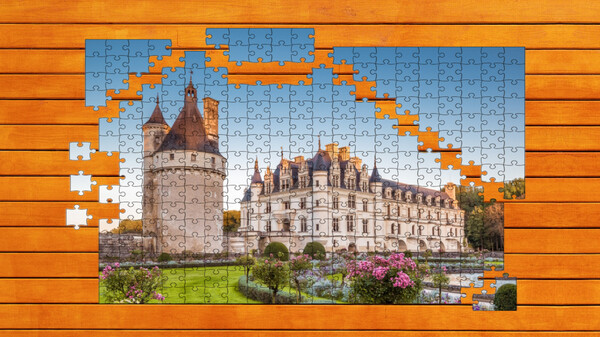 Игра Château Royale Jigsaw, скриншот