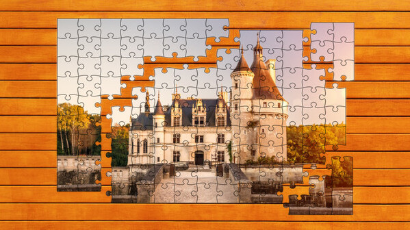 Игра Château Royale Jigsaw, скриншот