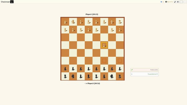 Игра Checkmate!, скриншот