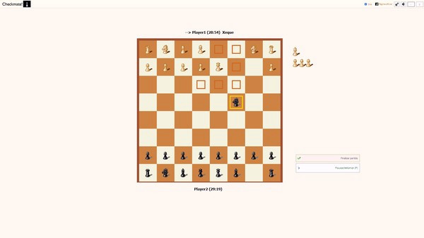Игра Checkmate!, скриншот