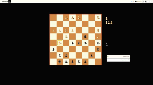 Игра Checkmate!, скриншот