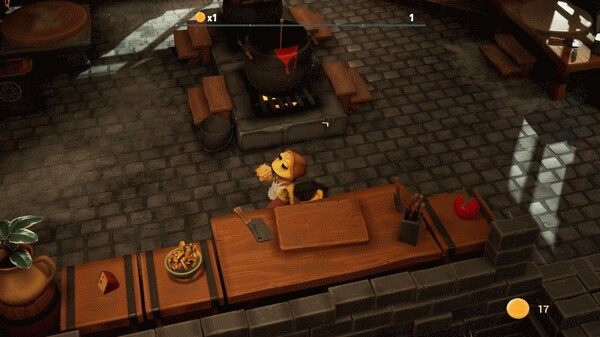 Игра Chef Gecko, скриншот
