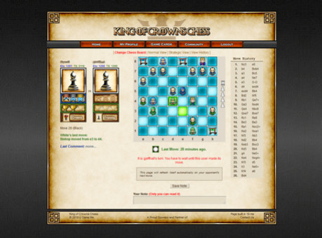 Игра Chess: King of Crowns Chess Online, скриншот
