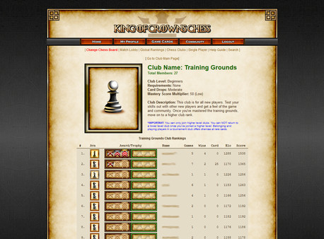 Игра Chess: King of Crowns Chess Online, скриншот